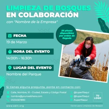 Edita un flyer de Cleanup