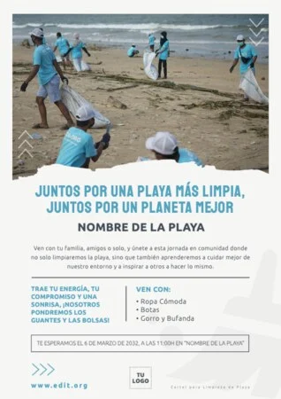 Edita un flyer de Cleanup