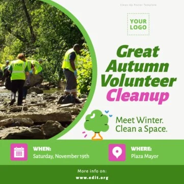 Edit a Cleanup flyer