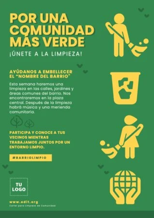 Edita un flyer de Cleanup