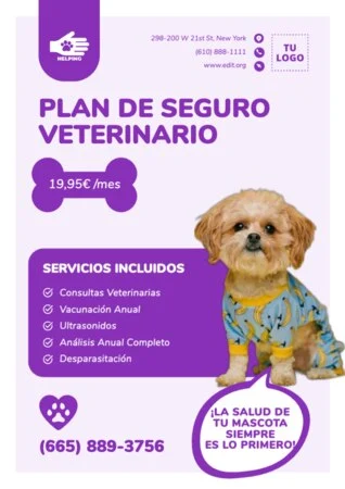 Edita un diseño de seguros de vida