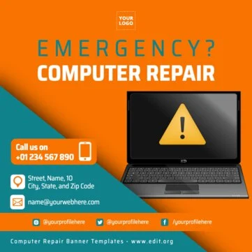 Edit a PC repair banner