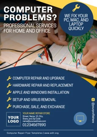 Edit a PC repair banner