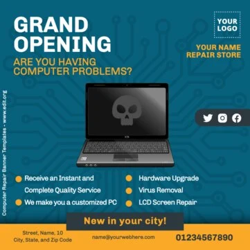 Edit a PC repair banner