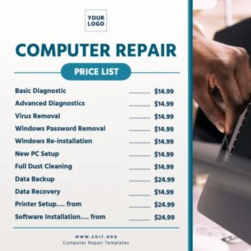 Edit a PC repair banner