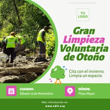 Edita un flyer de Cleanup