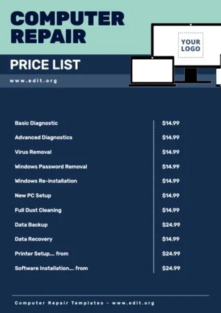 Edit a PC repair banner