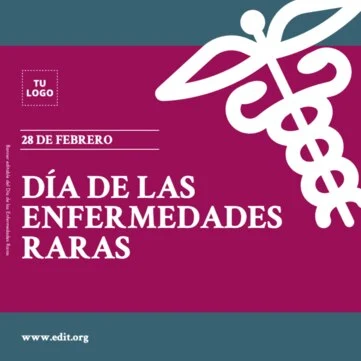 Edita un flyer sobre Enfermedades Raras