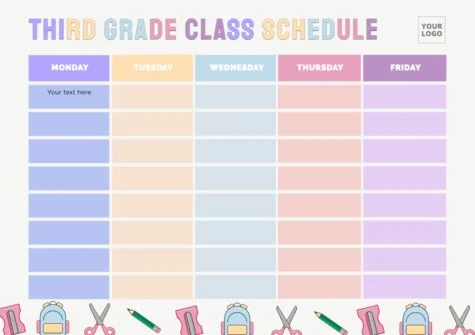 Edit a class timetable