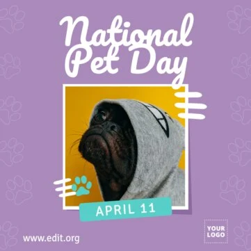 Modifica un modello per il Pet Day