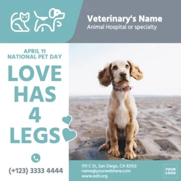 Modifica un modello per il Pet Day