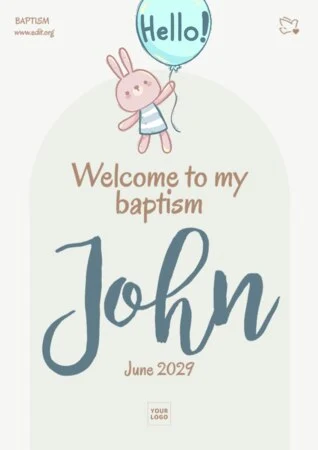 Edit a baptism banner