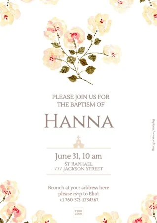 Edit a baptism banner