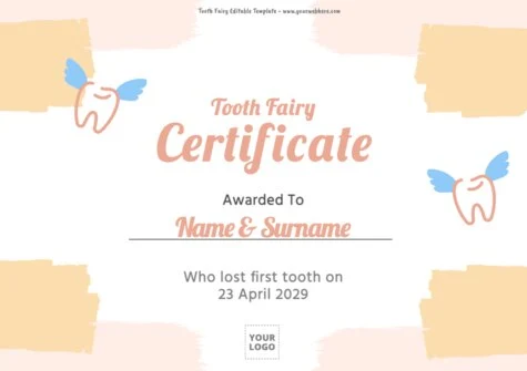 Edit a Tooth Fairy letter