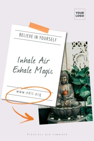 Modifier une épingle Pinterest