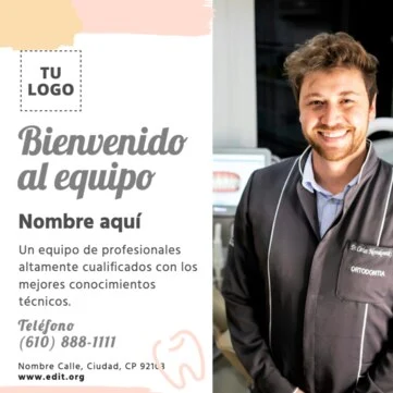 Editar un diseño para Clinica Dental