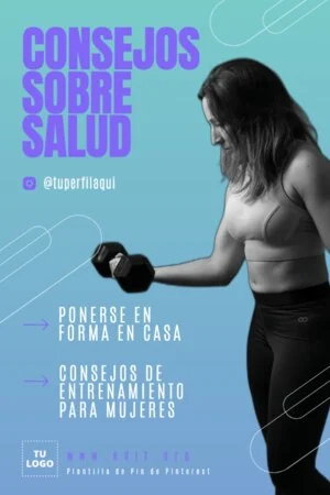 Edita un flyer sobre Perder Peso