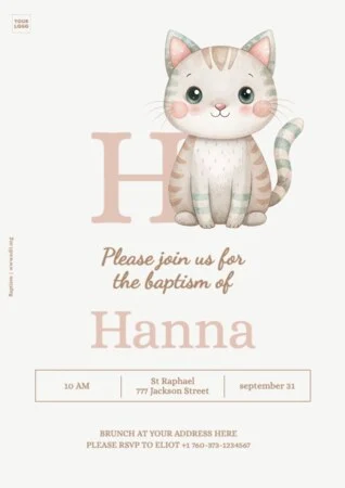 Edit a baptism banner