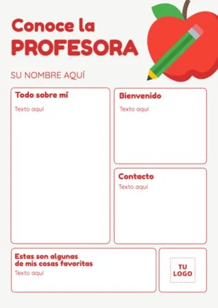 Edita un diseño de Conoce a tu Profesor