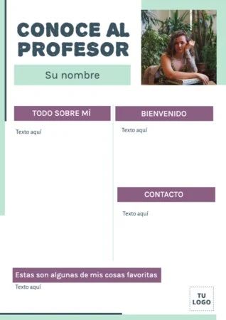 Edita un diseño de Conoce a tu Profesor