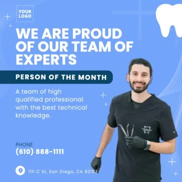 Edit a dentist template