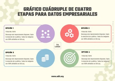 Edita un diagrama de cuadrados