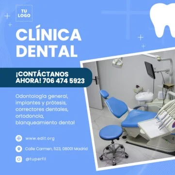 Editar un diseño para Clinica Dental
