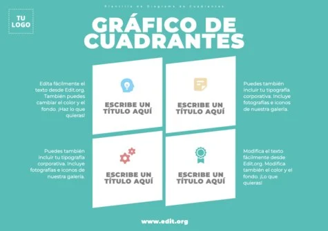 Edita un diagrama de cuadrados