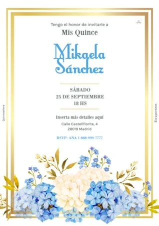 Edita una invitación
