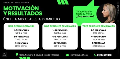 Edita un banner Eventbrite