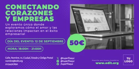 Edita un banner Eventbrite