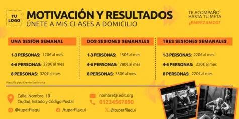 Edita un banner Eventbrite