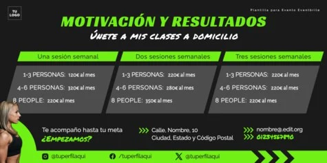 Edita un banner Eventbrite