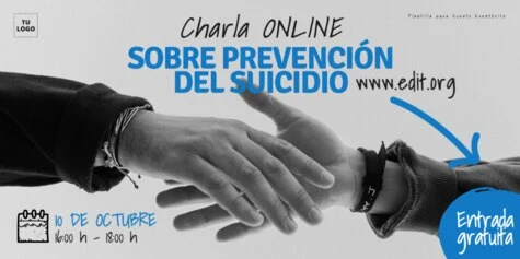 Editar una plantilla de prevención del suicidio