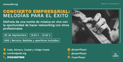 Edita un banner Eventbrite