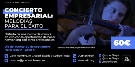 Edita un banner Eventbrite
