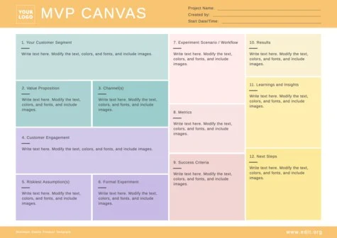 Edit a free MVP template