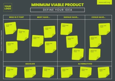 Edit a free MVP template