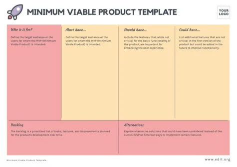 Edit a free MVP template