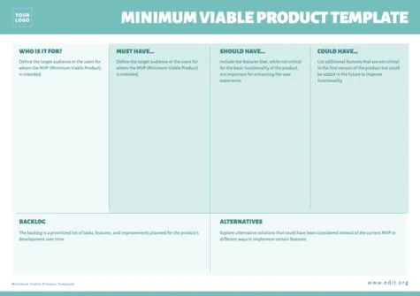 Edit a free MVP template