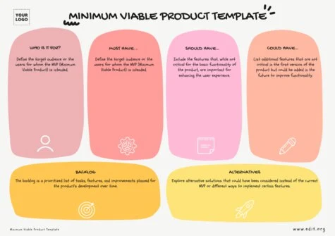 Edit a free MVP template
