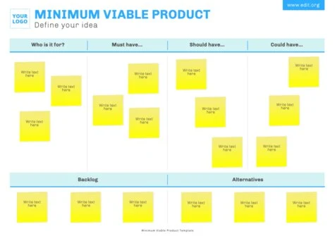 Edit a free MVP template