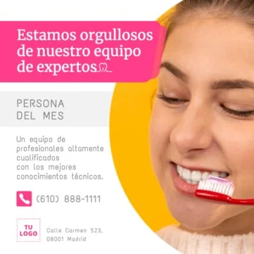 Editar un diseño para Clinica Dental