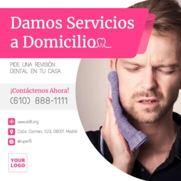 Editar un diseño para Clinica Dental