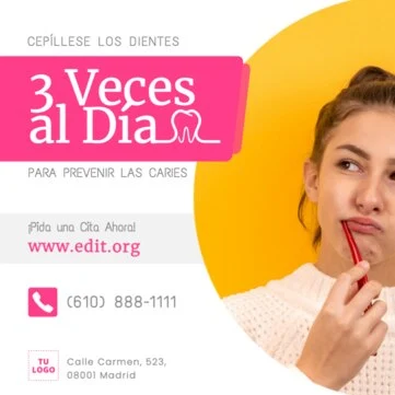 Editar un diseño para Clinica Dental