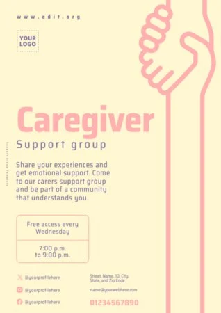Edit a Support Group invitation
