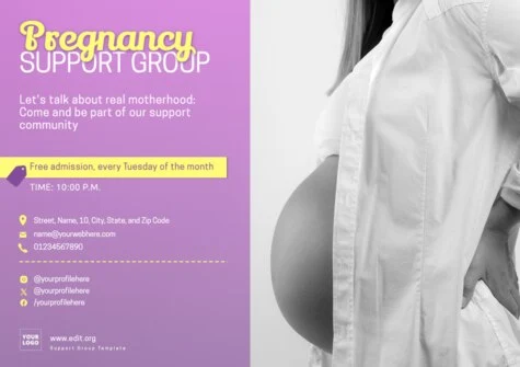 Edit a Support Group invitation
