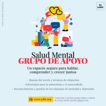 Edita un anuncio de grupo de ayuda