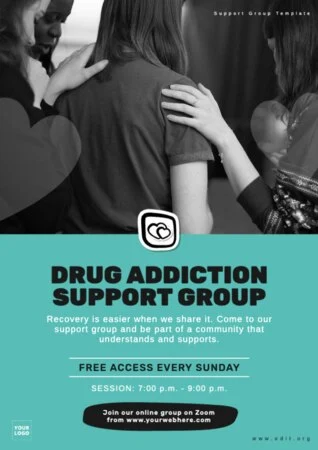 Edit a Support Group invitation
