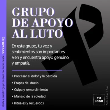Edita un anuncio de grupo de ayuda